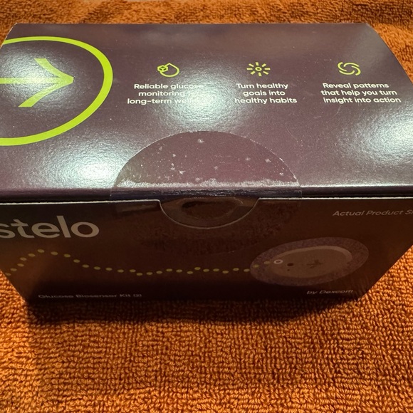 New Stelo 24/7 Continuous Glucose Biosensor (Oura Compatible) - Picture 2 of 3